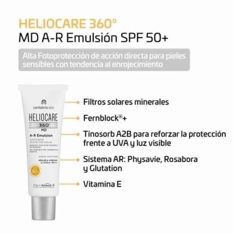 Kem chống nắng Heliocare 360 Pigment Solution / Water Gel / Mineral Tolerance Fluid / AR Emulsion
