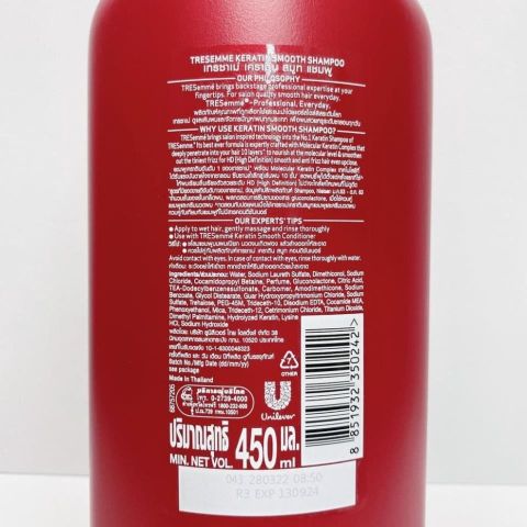 Cặp dầu gội và dầu xả Tresemme Thái Lan 450ML/425ML