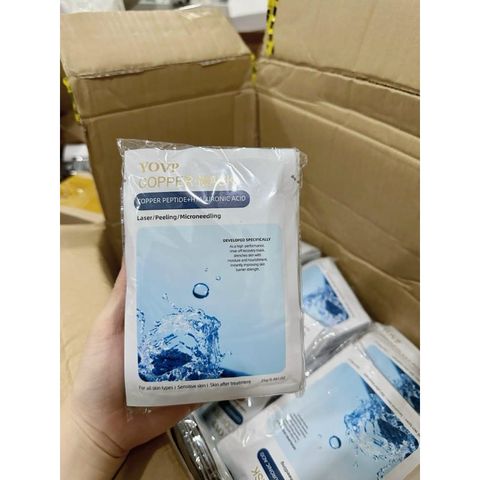 Mặt nạ MASK COPPER YOVP Cấp Ẩm, Phục Hồi, Giảm Đỏ Cho Da Treatment