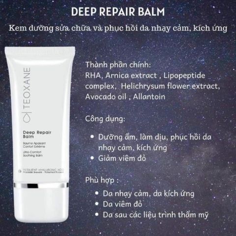 Kem Phục Hồi Độ Ẩm Teoxane Deep Repair Balm 30ml [ Chính Hãng ]