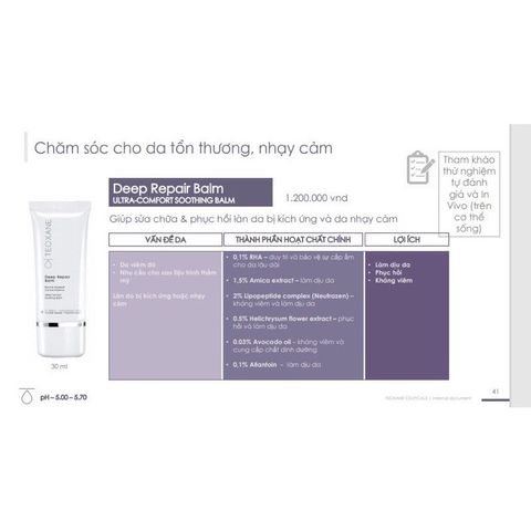 Kem Phục Hồi Độ Ẩm Teoxane Deep Repair Balm 30ml [ Chính Hãng ]