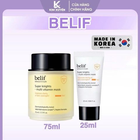 Mặt nạ ngủ Belif Multi Vitamin Mask 25ml/75ml