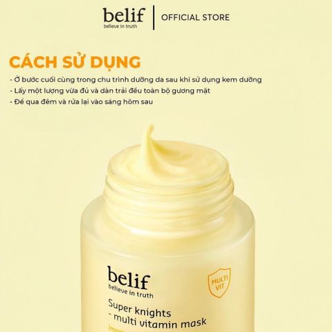 Mặt nạ ngủ Belif Multi Vitamin Mask 25ml/75ml