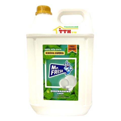 Nước Rửa Bát Siêu Đậm Đặc An Toàn Mr Fresh 10L Hương Cam - Sạch Bóng, Tiết Kiệm Chi Phí, Thân Thiện Môi Trường