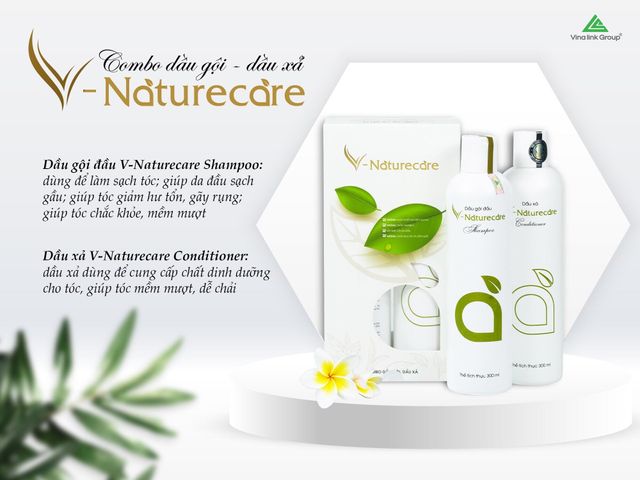 Dầu Xả Thảo Dược V-Naturecare Organic - Giúp Sạch Gàu, Mượt Tóc, Kích Thích Mọc Tóc, An Toàn Cho Gia Đình, Hương Thơm Tự Nhiên