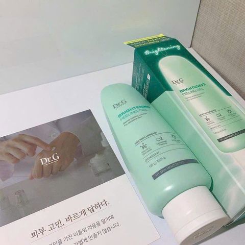 [Công ty] Tẩy Da Chết Dr.G Brightening Peeling Gel 120ml Dịu Nhẹ Hỗ trợ Dưỡng Sáng Da Mờ Thâm