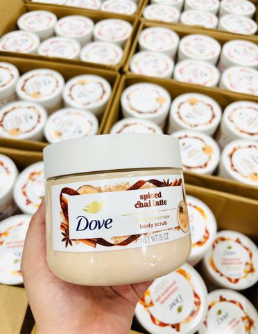 Tẩy Tế Bào Chết Dove Body Scrub 425g Mỹ - Hỗ Trợ Dưỡng Ẩm Làm Sáng Da Dưới Làn Nước Ấm, Trải Nghiệm Thư Giãn Tối Ưu