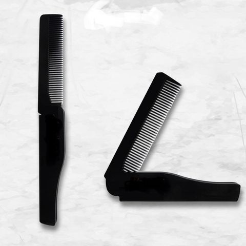 Lược gấp gọn Menitems - Lược tạo kiểu tóc bỏ túi tiện lợi cho phái mạnh, chải tóc dễ dàng, phù hợp cho sáp vuốt tóc