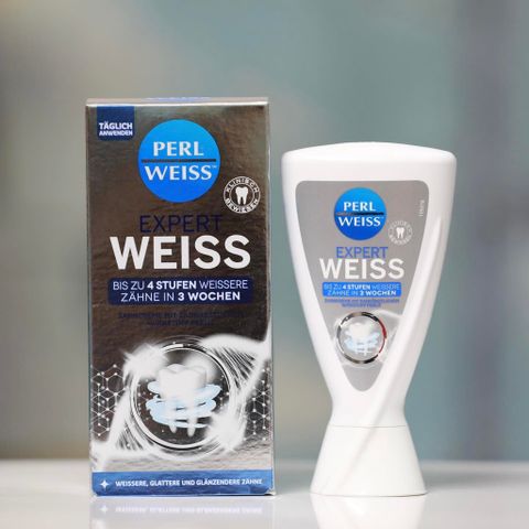 Kem Đánh Răng Perl Weiss - Tẩy Trắng Răng Hiệu Quả, Ngăn Ngừa Sâu Răng và Cải Thiện Hơi Thở - Xuất Xứ Đức, 50ml