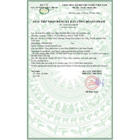 100% Hàng mỹ-Viên uống bổ sung Omega 3 hỗ trợ tim mạch, trí não – NOW Ultra Omega 3 180 viên