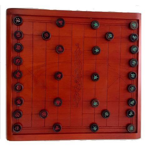 Bàn Cờ Tướng Chân Quỳ Cao Cấp - Bàn Cờ Gỗ Hương Tự Nhiên Với Ngăn Kéo Tiện Lợi - Quà Tặng Sang Trọng Vuaco