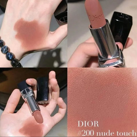 Set Son Dior Mini Rouge Lipstick 3 Màu (720, 200, 999) - Son Môi Mini Sang Trọng, Độ Bám Màu Tốt, Phù Hợp Mọi Làn Da