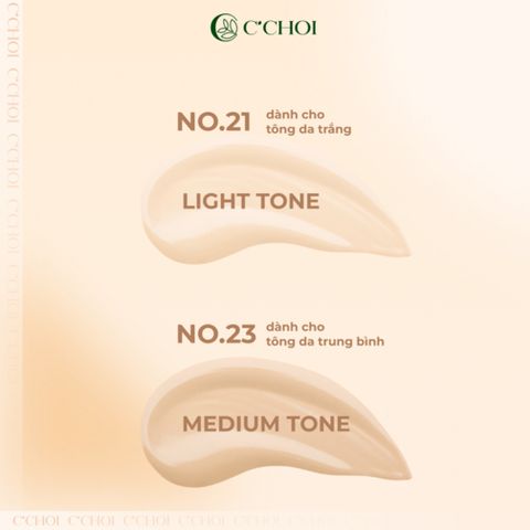 Kem Nền C'Choi BB Cream Organic Che Khuyết Điểm Dưỡng Ẩm Kiềm Dầu An Toàn Cho Mẹ Bầu - Lành Tính, Làn Da Rạng Rỡ, SPF 25 PA++