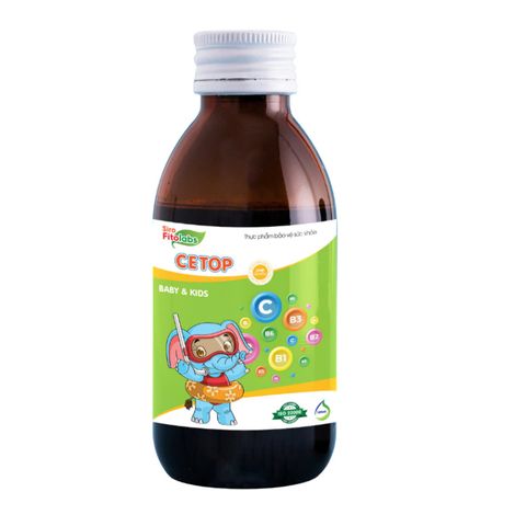 Vitamin Tổng Hợp Cho Bé Fitolabs CETOP - Tăng Cường Miễn Dịch và Hấp Thu Dinh Dưỡng - Lọ 100ml dành cho Trẻ từ 1 tuổi