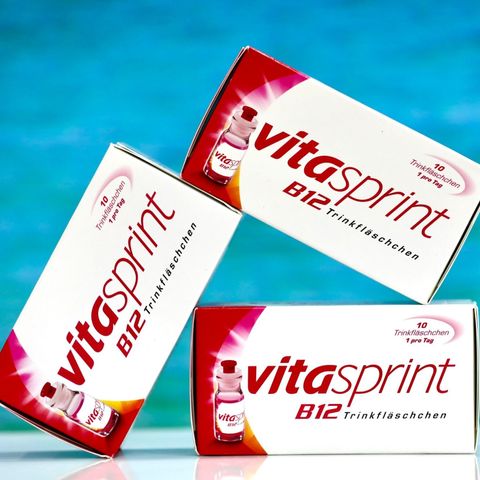 VITASPRINT B12 - Hộp 10 Lọ Vitamin B12 Nhập Khẩu Đức, Hỗ Trợ Sức Khỏe Tăng Cường Tinh Thần và Năng Lượng