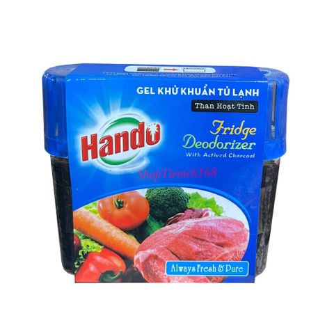Bộ 2 Gel Khử Mùi Tủ Lạnh Hando 150g - Diệt Khuẩn, Giữ Thực Phẩm Tươi Ngon, An Toàn Cho Gia Đình