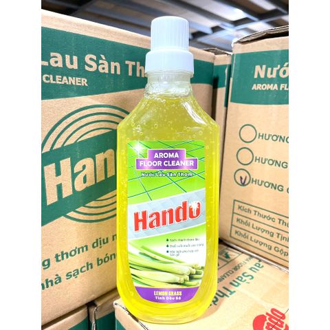 Nước Lau Sàn Đậm Đặc Siêu Sạch Hando 1L - Hương Xả Tự Nhiên An Toàn, Diệt Khuẩn, Sáng Bóng Bề Mặt Sàn