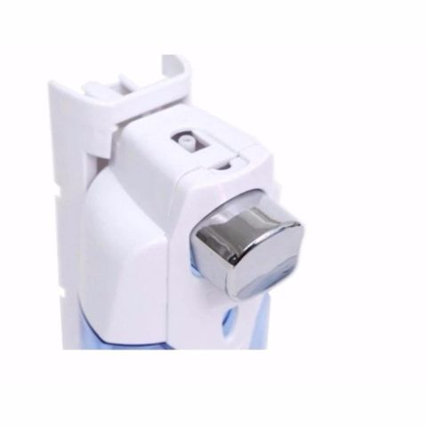 Hộp Đựng Nước Rửa Tay & Dầu Gội Treo Tường Cao Cấp Nhấn 2 Bình - Tiện Nghi Sang Trọng Kèm Sáp Khử Mùi Hương Brut 150g