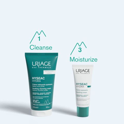 Kem Dưỡng Ẩm Uriage Hyseac Hydra 40mL - Cấp Ẩm 24H Cho Da Nhạy Cảm, Khô Mẩn Đỏ - Dưỡng Da Chuyên Sâu Từ Pháp