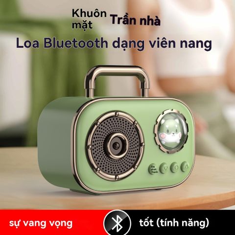Loa Mini Bluetooth DZ006 Không Dây Di Động Nghe Nhạc Ngoài Trời - Thiết Kế Dễ Thương, Pin Dài, Âm Thanh Chất Lượng HIFI