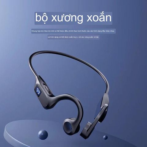 Tai Nghe Bluetooth V5.2 Không Dây Thể Thao - Công Nghệ Giảm Tiếng Ồn, Thời Gian Sử Dụng Lên Tới 5 Giờ, Chống Thấm Nước, Siêu Nhẹ