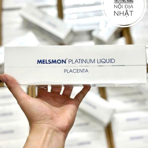 Nước Uống Nhau Thai Ngựa Melsmon Platinum - Bổ Sung Collagen, Tăng Cường Sức Khỏe, Chống Lão Hóa Da, Dưỡng Ẩm Tốt Nhất