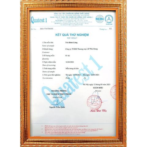 Trà Đinh Lăng Phú Hưng AP - Hỗ trợ Hoạt Huyết, An Thần, Lợi Sữa - Trà Túi Lọc Thảo Dược Tự Nhiên 125g