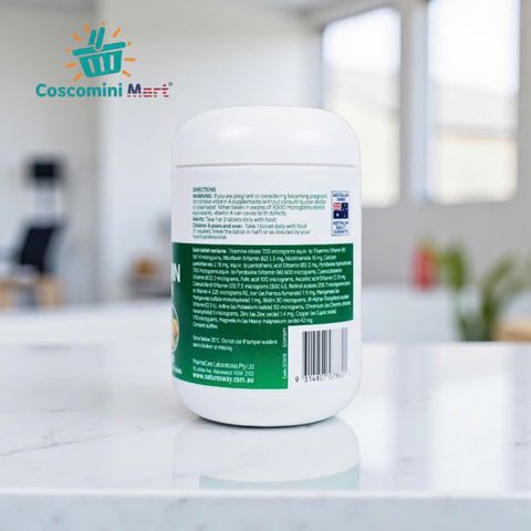 Viên Uống Vitamin Tổng Hợp Nature’s Way Complete Daily Multivitamin Úc - Hỗ Trợ Sức Khỏe và Miễn Dịch (Hộp 200 Viên)