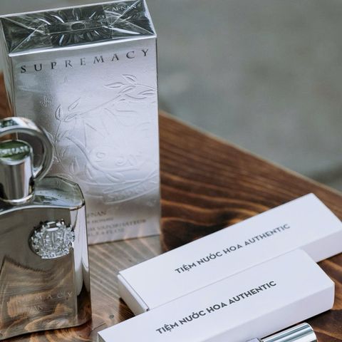 Nước Hoa Nam Afnan Supremacy Silver EDP 10ml - Hương Thơm Quyến Rũ, Sang Trọng Dành Cho Phái Mạnh, Phong Cách Tự Tin