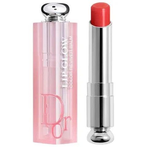 Son Dưỡng Dior Addict Lip Glow 033 Coral Pink - Son Môi Dưỡng Ẩm, Màu Hồng San Hô Tự Nhiên, Cao Cấp Chính Hãng