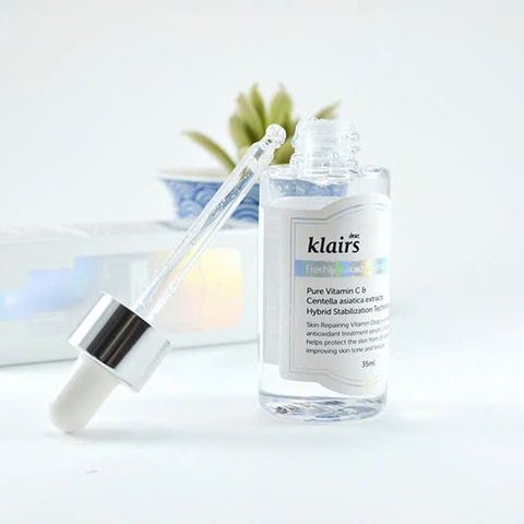 Serum Klairs Vitamin C Freshly Juiced Vitamin Drop 35ml - Dưỡng Sáng, Mờ Thâm Nám Cho Da Nhạy Cảm, Phục Hồi Và Trẻ Hóa Da
