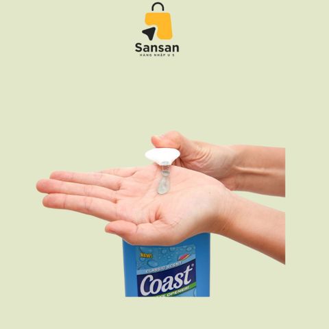 Sữa Tắm Gội 2-In-1 Coast Classic Cho Nam 946ml - Hương Thơm Cổ Điển, Làm Sạch Tóc và Da, Dưỡng Ẩm Lâu Dài, Tự Tin Cả Ngày