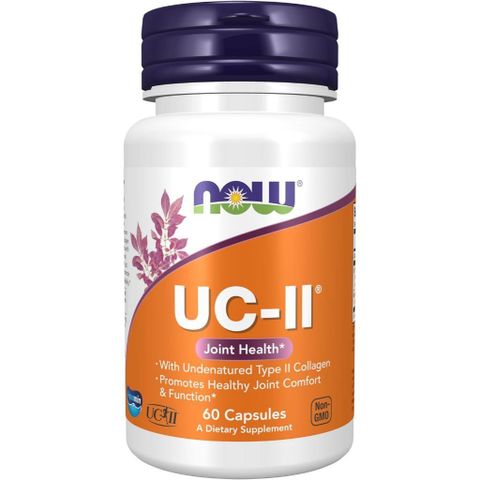 Viên uống bổ sung Collagen UC-II Now Foods 60/120 viên - Hỗ trợ khớp, tăng cường miễn dịch, hàng Mỹ