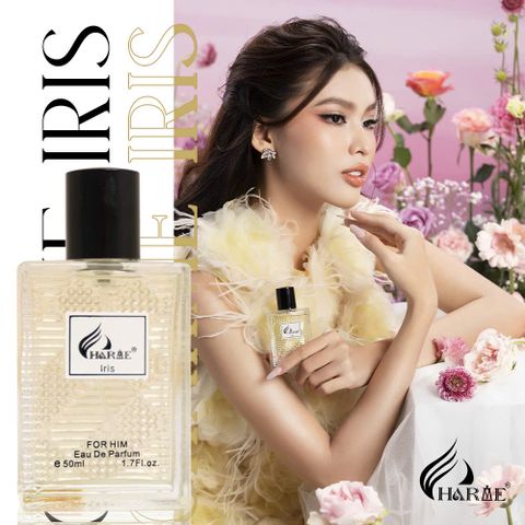 Nước Hoa Nam Charme Iris 50ml - Hương Gỗ Thơm Nồng Nàn, Quyến Rũ và Tươi Mới Dành Cho Phái Mạnh
