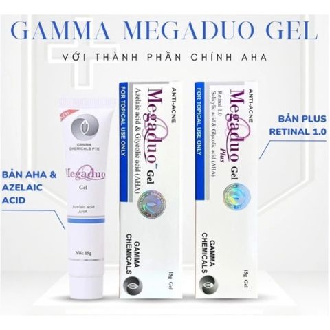 Gel Giảm Mụn Megaduo 15g - Hỗ Trợ Làm Dịu Mụn, Mờ Thâm, Ngừa Sẹo Hiệu Quả Cho Da Mụn, An Toàn Cho Phụ Nữ Mang Thai