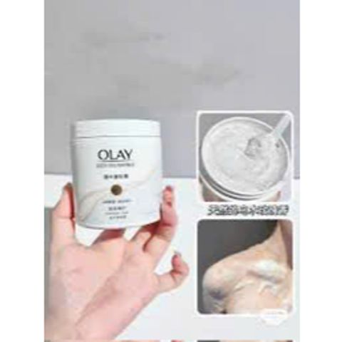 Tẩy Da Chết Olay Body Cellscience B3 Vitamin C 200g - Chăm Sóc Da, Cấp Ẩm, Giảm Mụn Lưng, Hương Hoa Hồng Gỗ Mun