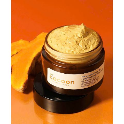 Mặt Nạ Nghệ Cocoon 30ml - Sáng Da, Mờ Thâm, Không Vàng Da - Chiết Xuất Từ Nghệ Hưng Yên, Dưỡng Ẩm, Làm Dịu Da Nhạy Cảm