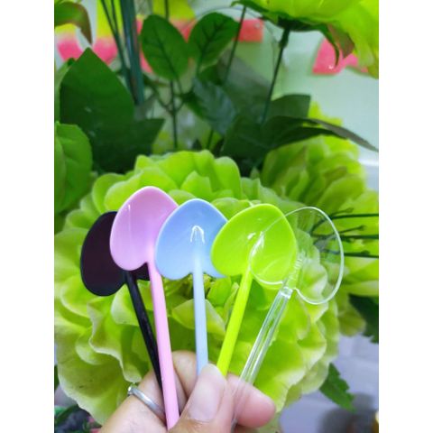 Muỗng Xúc Bột Mini Đa Năng - Thiết Kế Dễ Thương, Phù Hợp Tiệc Tùng và Gia Đình - Màu Sắc Tươi Sáng