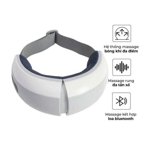 Máy Massage Mắt Buheung MK-321 - Thiết Bị Massage Thông Minh Gấp Gọn 180 Độ với Bluetooth và Nhiệt, 3 Chế Độ Massage