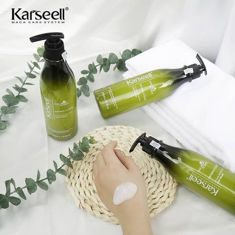 Kem Tạo Kiểu Tóc Xoăn Karseell 500ml - Gel Bóp Xoăn Tạo Sóng, Giữ Nếp, Chống Hư Tổn, Phù Hợp Mọi Loại Tóc