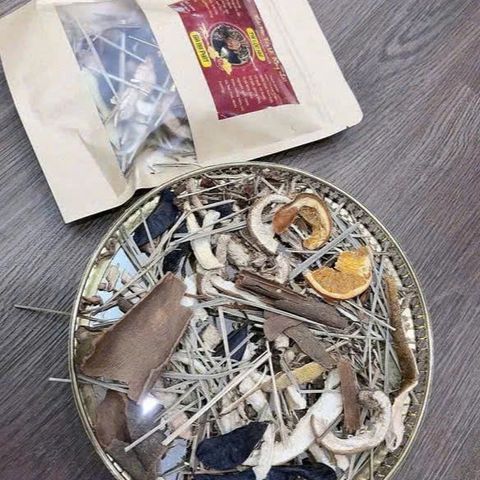 Gói Thảo Dược Xông Nhà Tẩy Uế Chiêu Tài - Khử Mùi, Kháng Khuẩn, Đem Lại May Mắn và Bình An, Hương Thơm Thảo Mộc