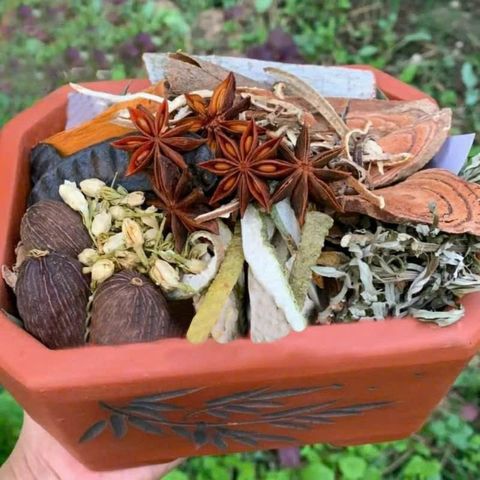 Gói Thảo Dược Xông Nhà Tẩy Uế Chiêu Tài - Khử Mùi, Kháng Khuẩn, Đem Lại May Mắn và Bình An, Hương Thơm Thảo Mộc
