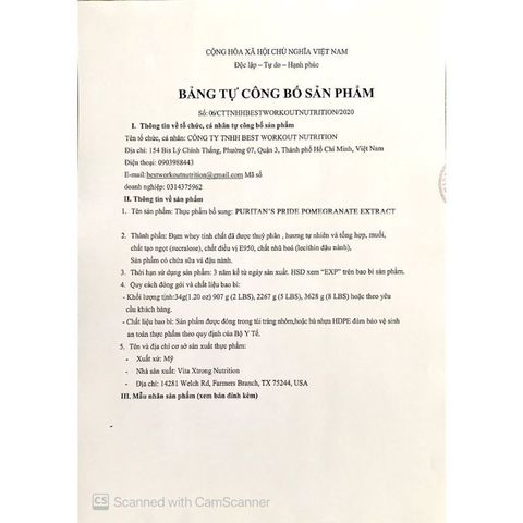 Viên uống chống nắng Pomegranate Extract 250mg Puritan's Pride
