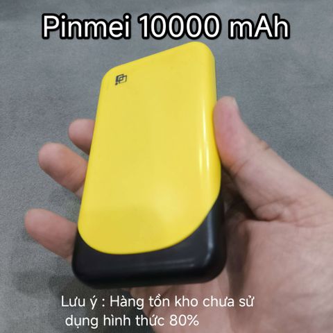 Pin Sạc Dự Phòng PINMEI 10000mAh - Thiết Kế Gọn Nhẹ, Sạc Nhanh 10W, Chống Quá Tải, Duy Trì Điện Thoại Trong Mọi Hành Trình