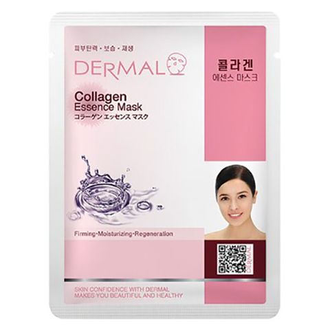 Mặt Nạ Dưỡng Da Collagen Dermal - 10 Miếng, Làm Trẻ Hóa Da, Cấp Ẩm, Phục Hồi Sắc Da, Phù Hợp Mọi Loại Da
