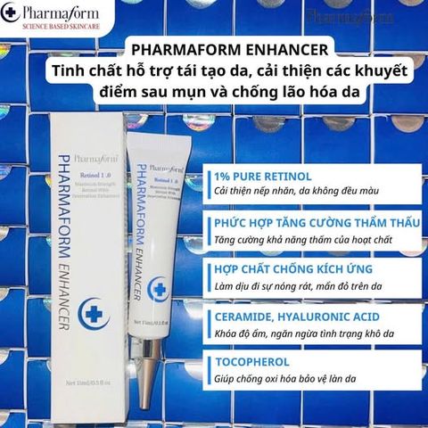 Tinh chất Retinol 1% Enhancer Pharmaform 15ml/20ml