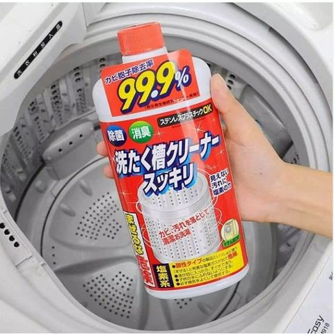 Nước Tẩy Lồng Giặt Nhật Bản 550g - Loại Bỏ 99.9% Bào Tử Mốc, Giữ Mùi Hương Dễ Chịu, Sạch Sâu Hiệu Quả
