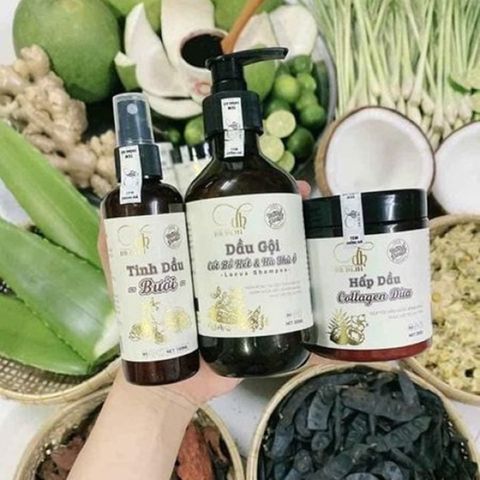 Combo 3 Chai Dầu Gội, Dầu Xả và Xịt Bồ Kết Hà Thủ Ô, Dừa Dr DIHI Hỗ Trợ Mọc Tóc, Giảm Rụng Tóc, Tóc Dài Nhanh 2024