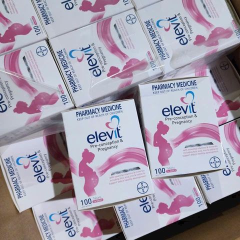 Viên uống Elevit Bổ Bầu 100 viên – vitamin cho bà bầu