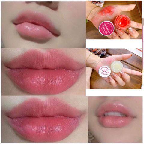 Combo Dưỡng Môi Collagen Thiên Di - Cấy Hồng Môi Tự Nhiên, Giảm Thâm, Căng Mịn, Nhập Khẩu Hàn Quốc